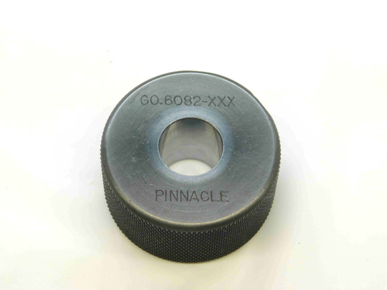 .6082 CL XXX MASTER PLAIN BORE RING GAGE .6094 -.0012 OVERSIZE 39/64 15.448 mm - TD0094BB6