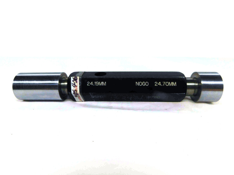 24.190 & 24.700 CL XX mm PIN PLUG GAGE GO NO GO 24.000 24 .9724 24.19 24.70 - MP0035BT6