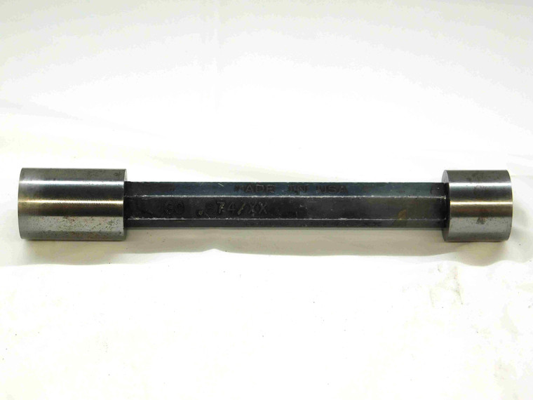 .8740 & .8745 CL XX PIN PLUG GAGE GO NO GO .8750 -.0005 7/8 22 mm .874 CHECK - TD0120CA5