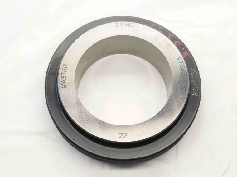 3.3350 CL ZZ MASTER PLAIN BORE RING GAGE 3.3438 -.0088 3 11/32 84.709 mm 3.335 - NS7585BY6