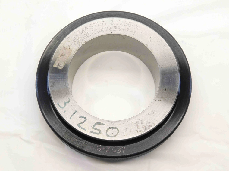 3.1250 CLASS X MASTER PLAIN BORE RING GAGE ONSIZE 3 1/8 79.375 mm 3.125 SETTING - NS7589BY6