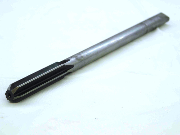 0.4362 OD HSS REAMER 0.37 SHANK 6 FL .4362 7/16 .4375 -.0013 UNDERSIZE 11 mm - TD0168BD4