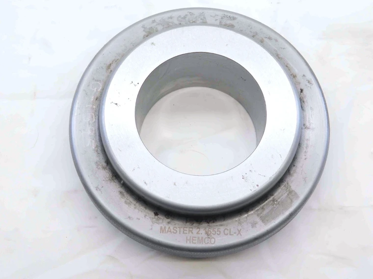 2.1655 CLASS X MASTER PLAIN BORE RING GAGE 2.1563 +.0092 OVERSIZE 2 5/32 55 mm - NS7639BY6