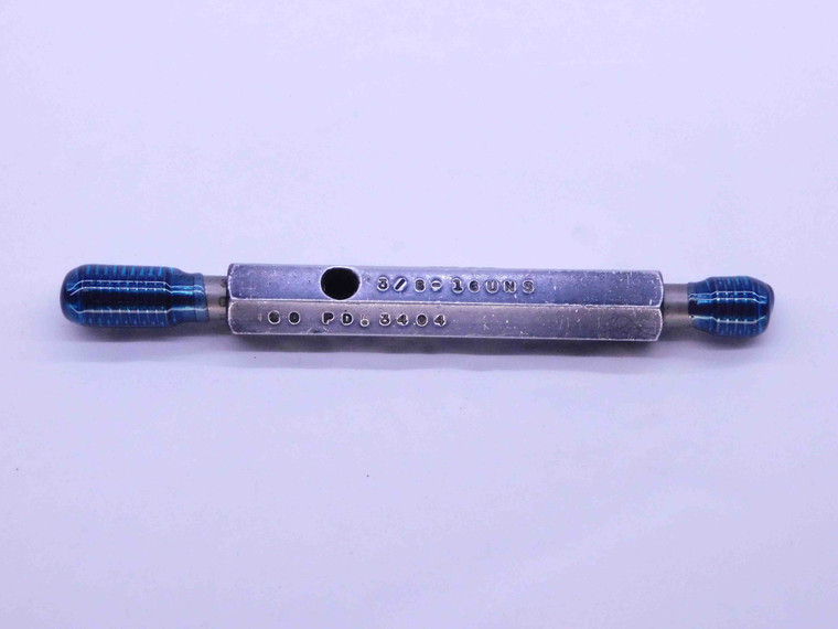 3/8 16 UNS SPECIAL THREAD PLUG GAGE .375 GO NO GO P.D.'S = .3404 & .3461 CHECK - DW42462OB6