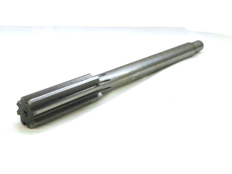 0.8515 OD HSS CHUCKING REAMER 0.622 SHANK 8 FL .8515 27/32 .8438 +.0077 OVERSIZE - TD0186BL6