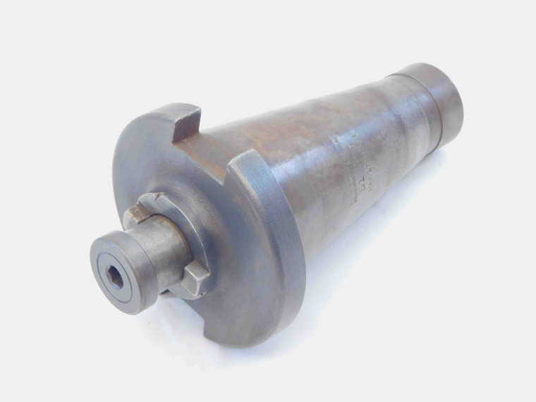 NMTB50 BROWN & SHARPE MFG. 1" PILOT O.D. 3/8 KEY FACE MILL TOOL HOLDER 51 C-7/8" - JG5555BM6