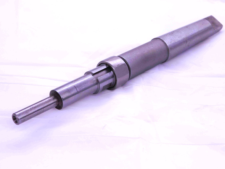 PEERLESS No. 6 SHELL REAMER ARBOR 5/8" PILOT O.D 3/16" KEY WIDTH MT3 SHANK .625 - JJ3239LVR