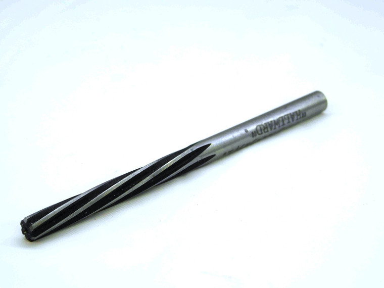 HALLWARD 0.2468 OD HSS REAMER .248 SHANK SPIRAL 6FL .2468 .2500 -.0032 UNDERSIZE - TD0210BD4