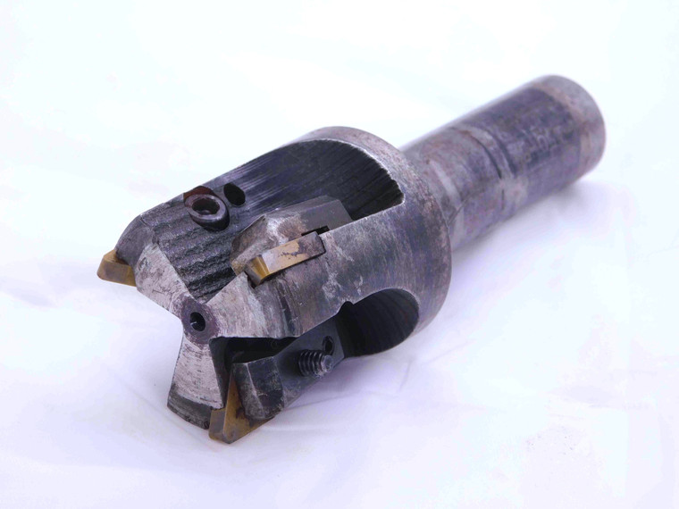 APT 1 1/2 DIA. 4" OAL INDEXABLE END MILL M-150-B ? 3/4 SHANK 3 FLUTE 1.5 - JJ3269BM6