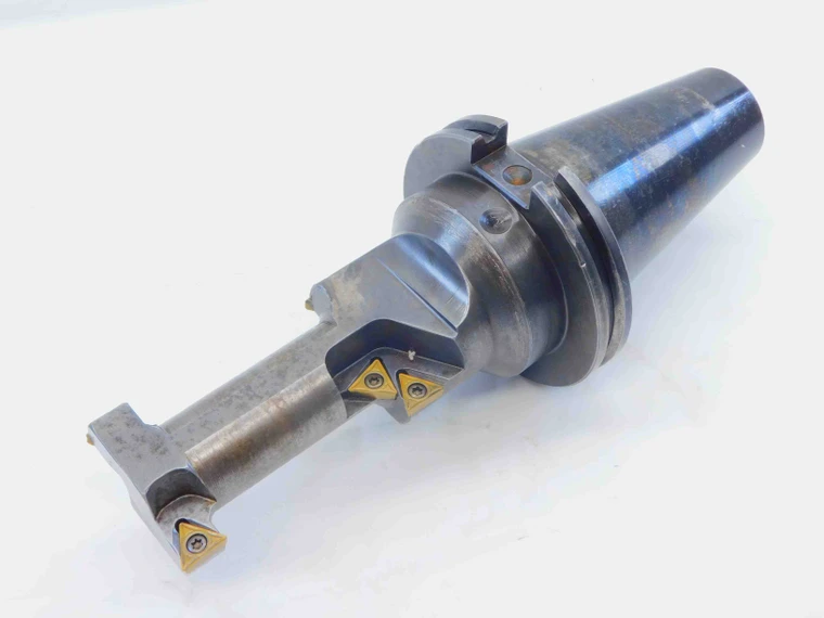 CAT50 McQUADE INDUSTRIES M-8882 2 1/8" O.D. INDEXABLE CHAMFERING END MILL 2.125 - JG5641CH5