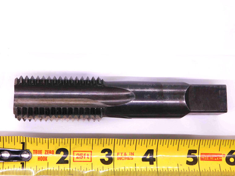 BENDIX BESLY 1 1/8 8 N GH-5 HSS BOTTOMING TAP 4 STRAIGHT FLUTE 1.125 1-1/8-8 UN - JJ3284AX4