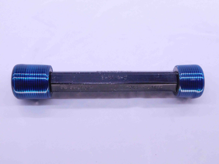 1" 16 N 2 THREAD PLUG GAGE 1.0 1.00 1.000 GO NO GO P.D.'S = .9594 & .9646 UN-2 - DW42534OB6