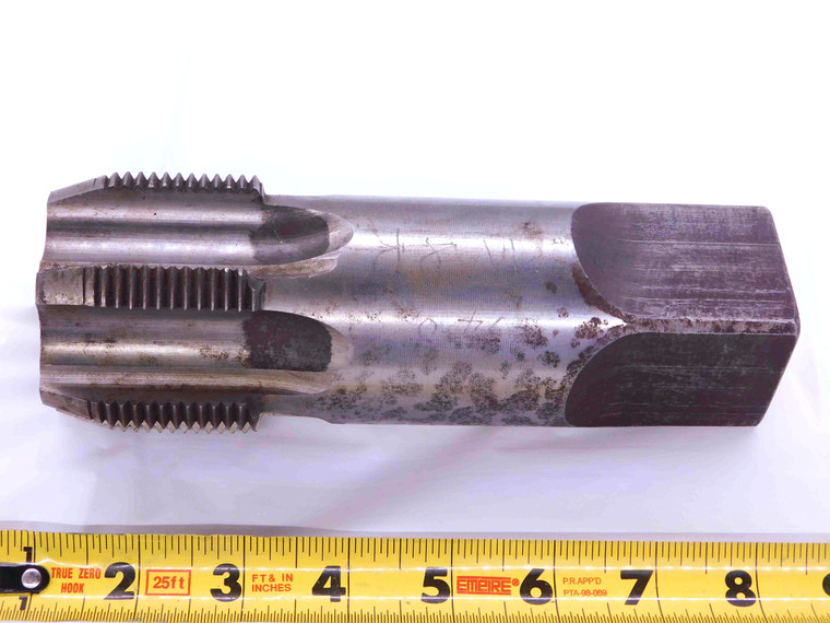2 3/4 8 N HSS PLUG TAP 6 STRAIGHT FLUTE 2.75 2-3/4-8 UN THREADING - JJ3297AX4