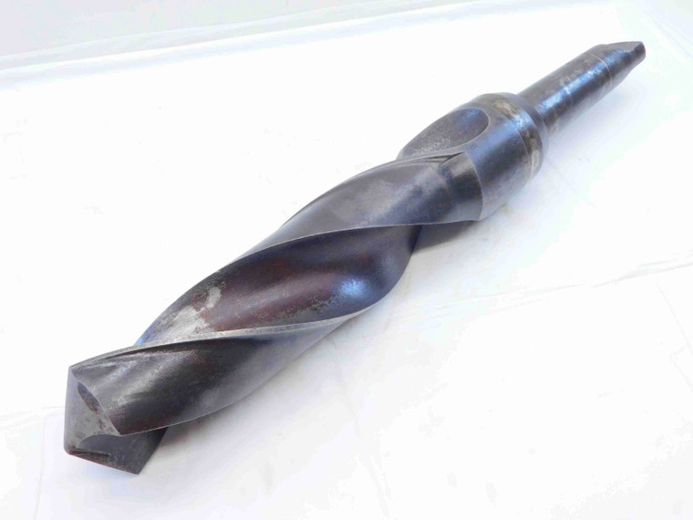 3" HSS TWIST DRILL BIT MORSE TAPER #5 SHANK 11 1/2 LOC 21" OAL 3.0 MT5