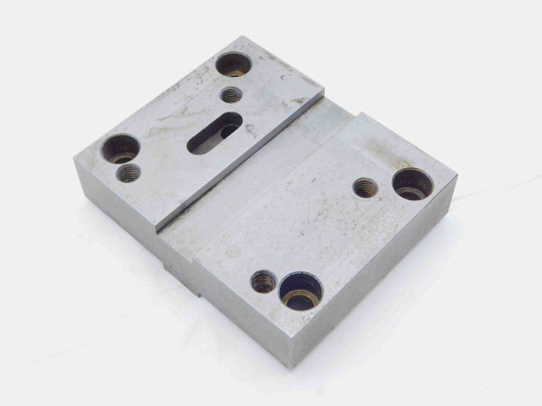 LATHE TOOL POST MOUNTING PLATE 25mm SLOT WIDTH 80mm X 120mm BOLT HOLE DISTANCE - JG5734CZ5