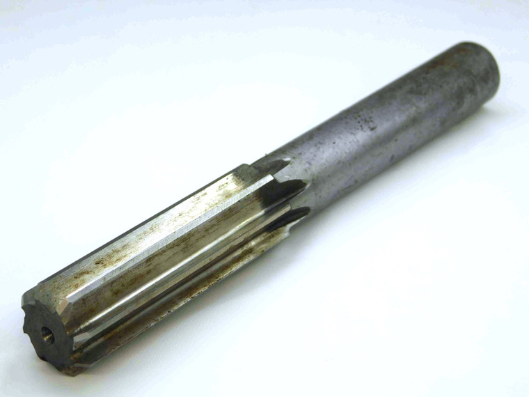 0.8745 OD HSS CHUCKING REAMER 3/4 SHANK 8 FLUTE .8745 7/8 .8750 -.0005 UNDERSIZE - TD0302BR5