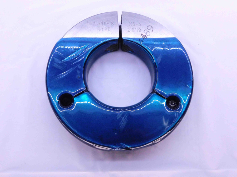2.548 18 NS 3 N13 LOCKNUT THREAD RING GAGE GO ONLY P.D. = 2.5119 N 13 UNS-3A - DW42593LVR