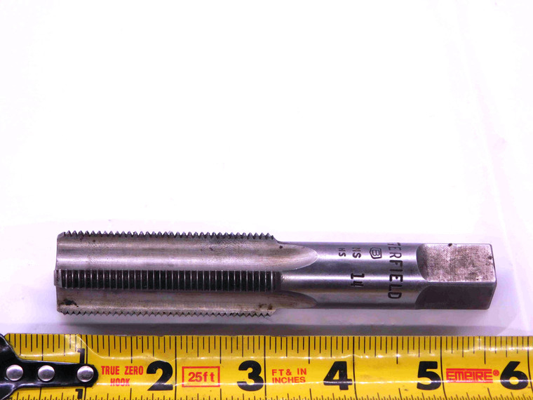 BUTTERFIELD 1" 14 NS GH-4 HSS BOTTOMING TAP 4 STRAIGHT FLUTE 1.0 1-14 UNS - JJ3331AX4