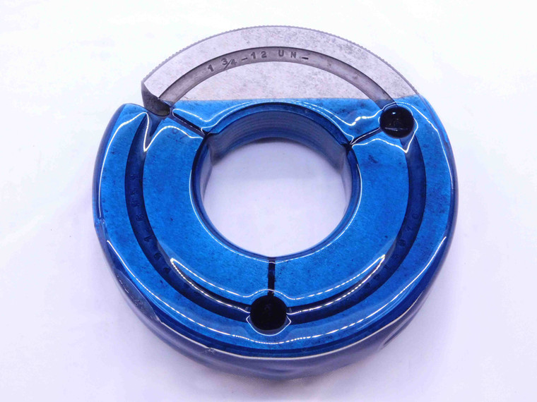 1 3/4 12 UN THREAD RING GAGE 1.75 1.750 1.7500 GO ONLY P.D. = 1.6959 3A CHECK - DW42612OB6