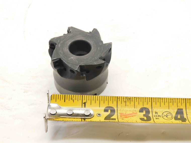 INGERSOLL 2" O.D. COOLANT FACE MILL TJ1D-20R01 3/4 PILOT 7 POCKETS MNHU0603 2.0 - NS7716BY6