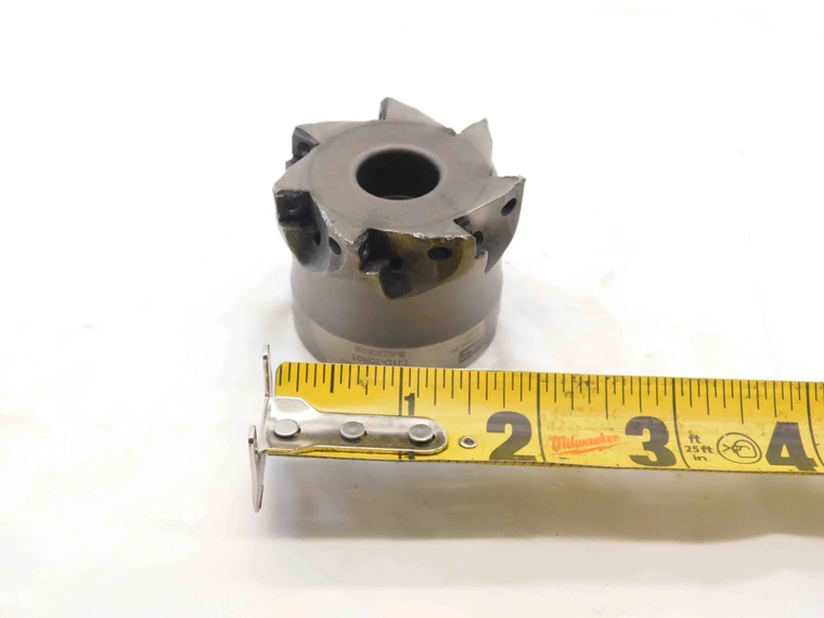INGERSOLL 2" O.D. COOLANT FACE MILL TJ1D-20R01 3/4 PILOT 7 POCKETS MNHU0603 2.0 - NS7723BY6