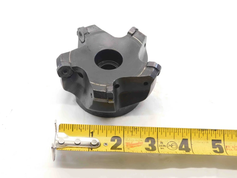 KENNAMETAL 3" O.D. FACE MILL KSHR300HN4345C4 1" PILOT 5 POCKETS HN..0604 3.0 - NS7730BY6