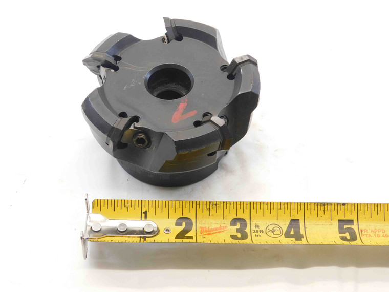 CARBOLOY 3" O.D. FACE MILL R22043030007W 1" PILOT HOLDS 5 INSERTS OFEN0704 3.0 - NS7732BY6