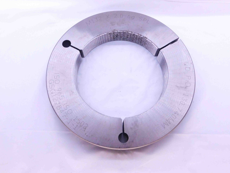 M132 X 2 6g METRIC SPECIAL THREAD RING GAGE 132 2.0 NO GO ONLY P.D. = 130.740 - DW42669BY6