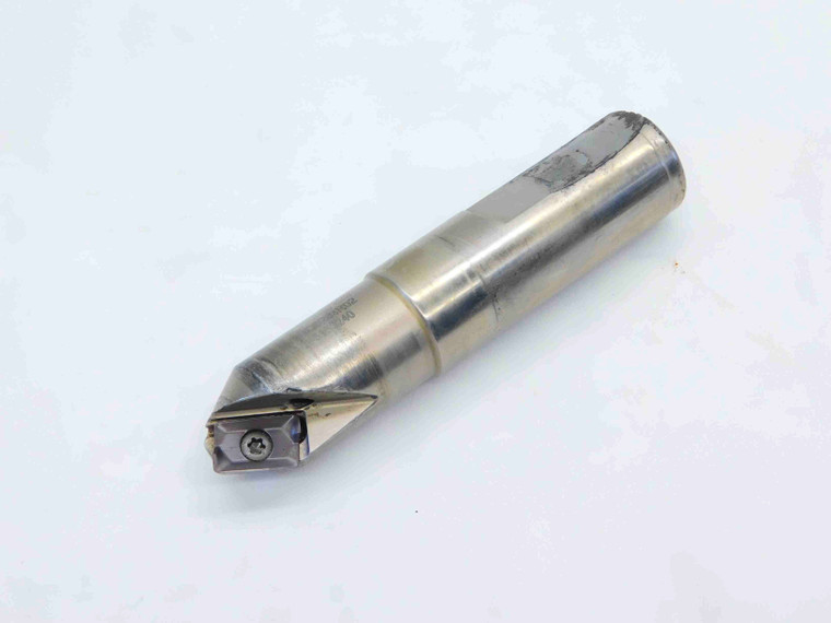INGERSOLL .25 - .713" DIA. 60 DEG INDEXABLE CHAMFER MILL 12M1Q0284R02 3/4 SHANK - JG5839BY6