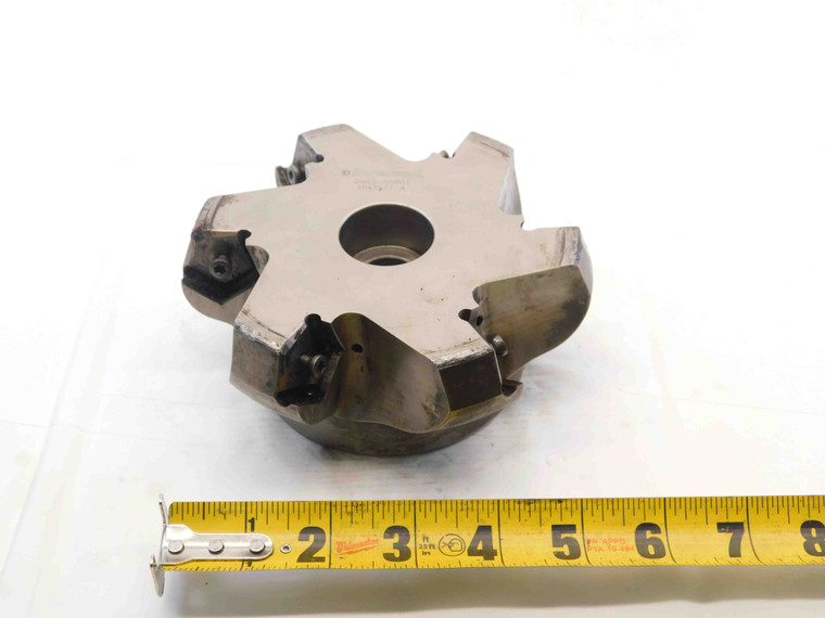INGERSOLL 5" O.D. COOLANT FACE MILL DM6Q-05R01 1 1/2 PILOT HOLDS 7 INSERTS 5.0 - NS7777BY6