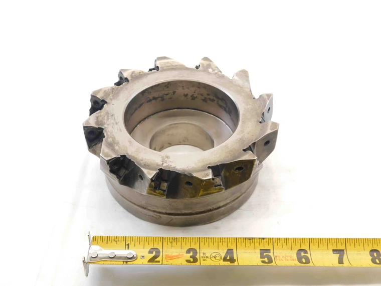 SECO 6" O.D. FACE MILL R220.96-06.00-08-12 2" PILOT 12 POCKETS XNEX0806 6.0 - NS7781BY6