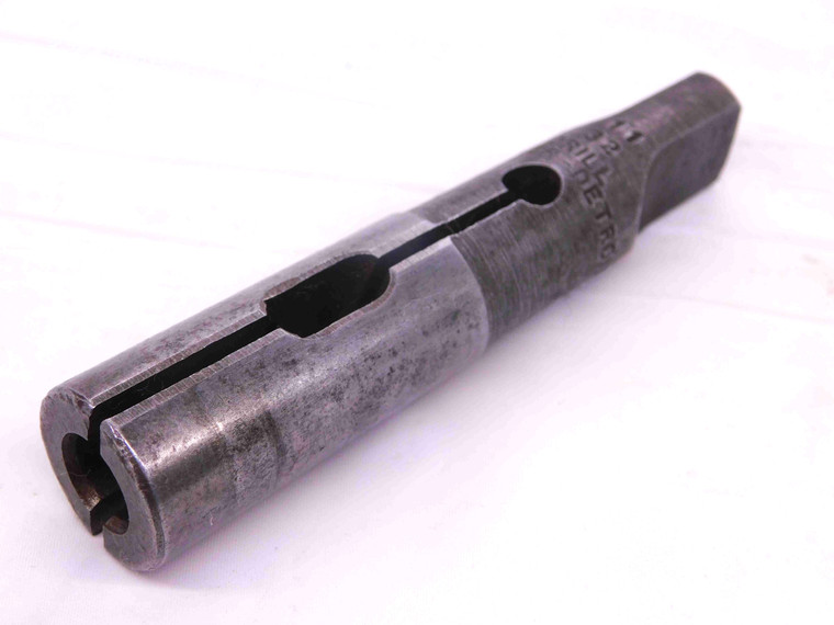GLENZER 779008 MORSE TAPER #2 SPLIT SLEEVE DRIVER ADAPTER FOR 11/32 DRILL .3438 - JJ3419AT5