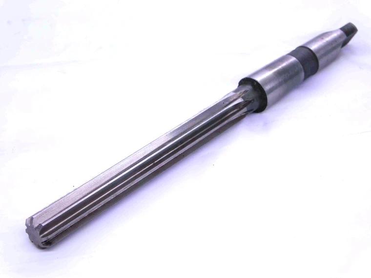 0.5595 OD HSS REAMER MT2 SHANK 8 STRAIGHT FL .5595 9/16 .5625 -.0030 UNDERSIZE - JJ3501BJ3
