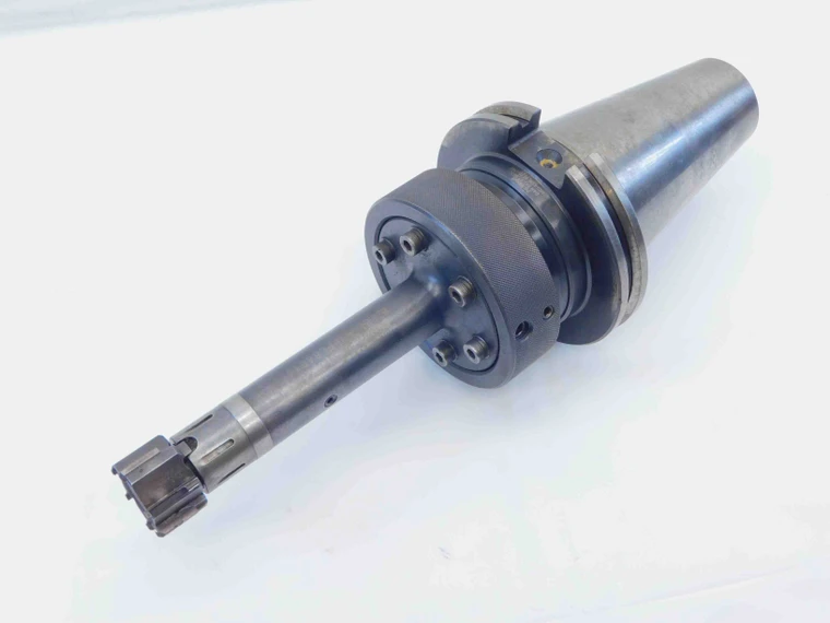 CAT50 DIHART DAH81 MODULAR TOOL HOLDER EXTENDED 545.87.003C W/ 1 1/8" REAMER - JG6014CZ5