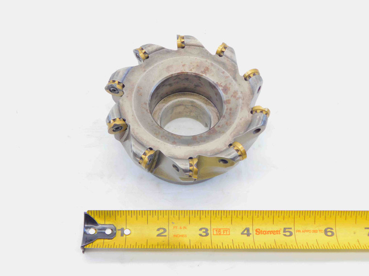 HERTEL 4" O.D. FACE MILL 1 1/4 PILOT 1/2 KEY HOLDS 10 INSERTS RP.X 1204.. 4.0 - JG6031CA6