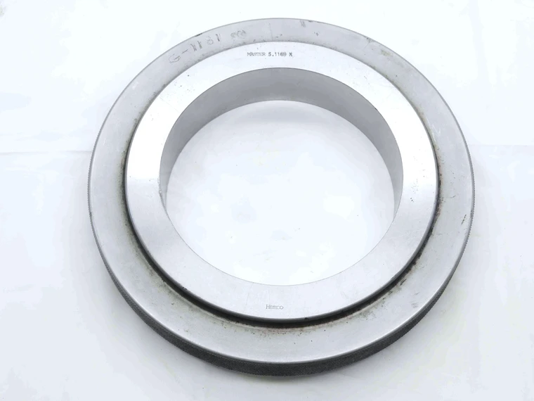 5.1169 CLASS X MASTER PLAIN BORE RING GAGE 5.1250 -.0081 UNDERSIZE 5 1/8 130 mm - NS7886BY6