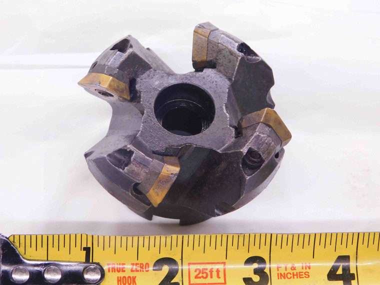 SANDVIK 2" O.D. 45 DEG FACE MILL RA245-051R19-12M 3/4 PILOT HOLDS 4 INSERTS 2.0 - JJ3550CH5