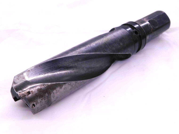 VALENITE 1 5/8 O.D. COOLANT THRU INDEXABLE INSERT DRILL 1 1/4 SHANK 2 FL 1.625 - JJ3614DH5
