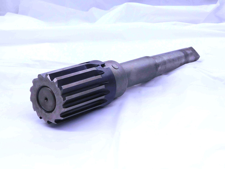 2.44 OD HSS SHELL REAMER MT4 ARBOR SHANK 12 FLUTE 2.4375 +.0025 OVERSIZE - JJ3694BF4