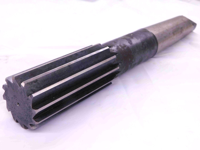 REGAL 2.02 OD HSS REAMER MT5 SHANK 12 FL 2.0200 2 1/32 2.0313 -.0113 UNDERSIZE - JJ3701BF4