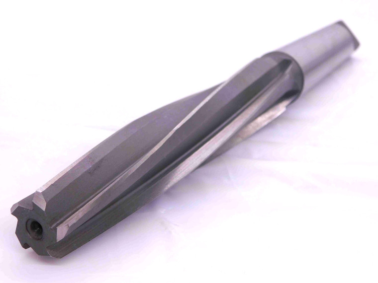 15/16 OD HSS BRIDGE REAMER MORSE TAPER #4 SHANK SPIRAL 5 FLUTE MT4 .9375 ONSIZE - JJ3742BU5