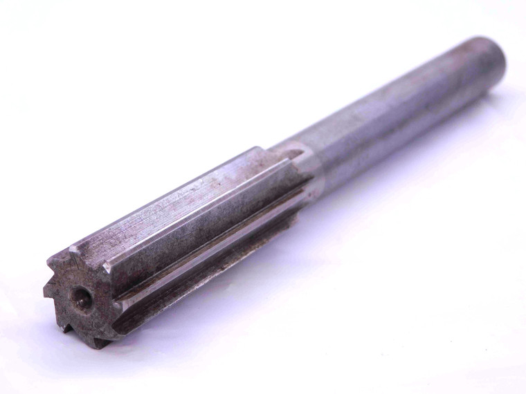 0.8115 OD HSS CHUCKING REAMER 5/8 SHANK 8 FL .8115 13/16 .8125 -.0010 UNDERSIZE - JJ3755BR5