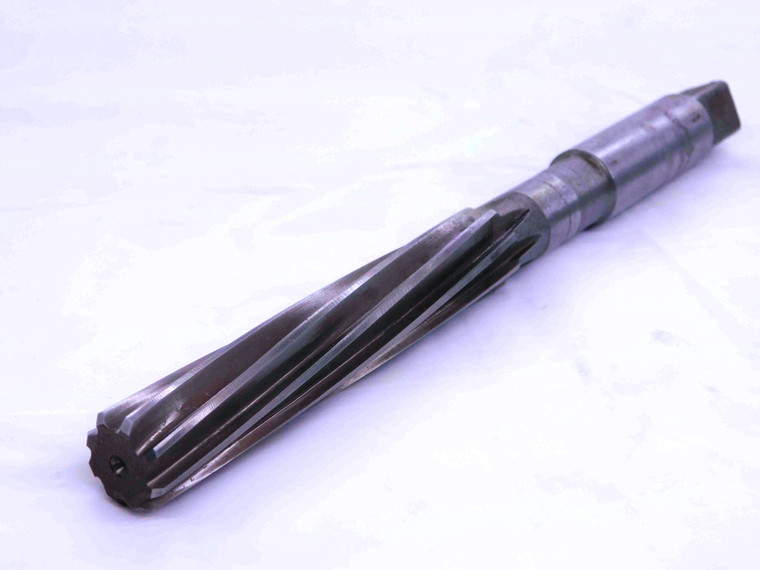 CLEVELAND 0.6995 OD HSS HAND REAMER .54 SHANK SPIRAL 8 FL .6995 .6875 OVERSIZE - JJ3764BU5