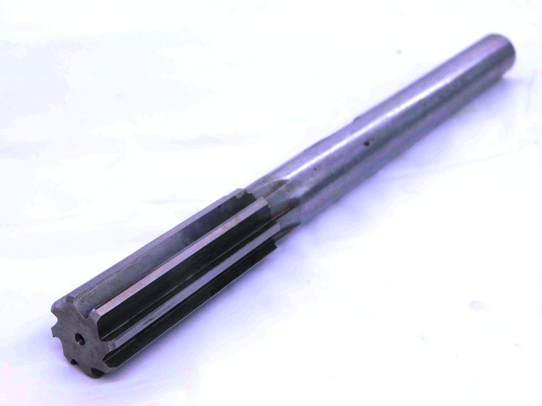 0.8655 OD HSS REAMER 3/4 SHANK 8 FL .8655 7/8 .8750 -.0095 UNDERSIZE 22 mm - JJ3765BU5