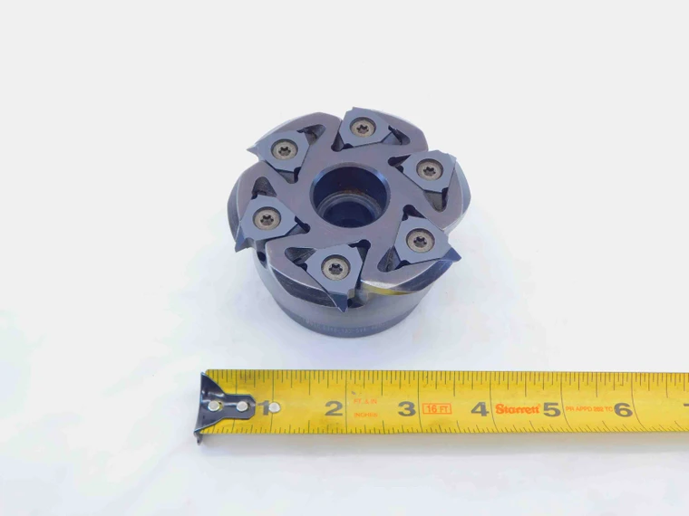 VARGUS VARDEX 3.46 O.D. THREADING FACE MILL TM6SC D346-125-5V6-ABUT 1 1/4 PILOT - JG6241BL5