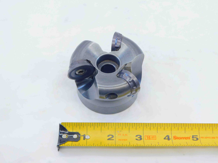 SANDVIK 3" O.D. FACE MILL RA300-076R25-25L 1" PILOT 3 POCKETS R300-2570 3.0 - JG6275BL5