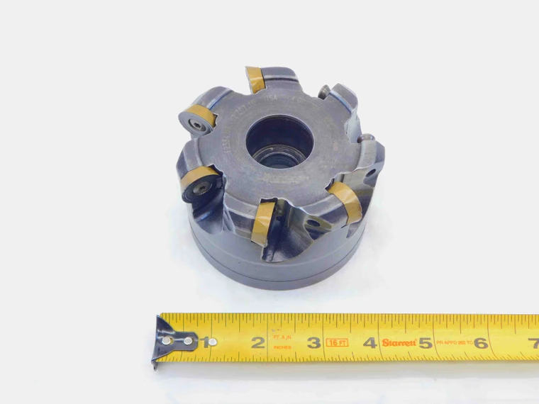 WALTER 4" O.D. COOLANT FACE MILL F2334.UB.102.Z07.10 1 1/2 PILOT 7 POCKETS 4.0 - JG6277BL5