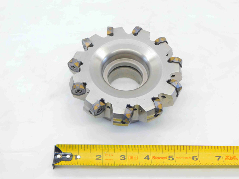 ISCAR 5" O.D. FACE MILL MF FHX D5.00-11-1.50-R06 1 1/2 PILOT H1200 HXCU 0606-HPR - JG6301BL5