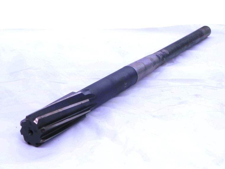 C-L 1 1/8 O.D. HSS EXTRA REACH REAMER 3/4 SHANK SPIRAL 8 FLUTE 1.1250 ONSIZE