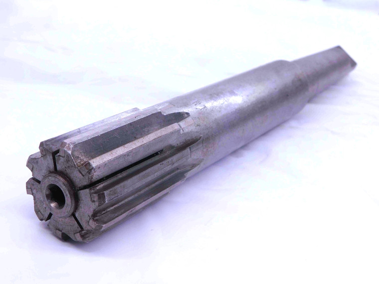 PEERLESS 1 11/16 OD HSS MACHINE EXPANSION REAMER MT4 SHANK 10 FL 1.6875 ONSIZE - JJ3871BF4